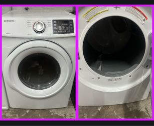 Front load stackable electric dryer