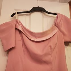Long Light Pink Formal Dress