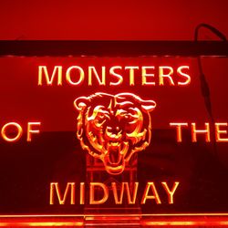 Chicago Bears LED Sign (8”x12”)