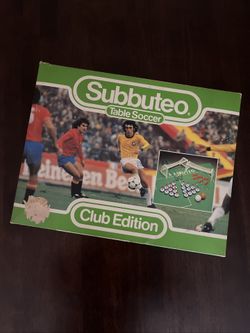 Subbuteo Club Edition 1983