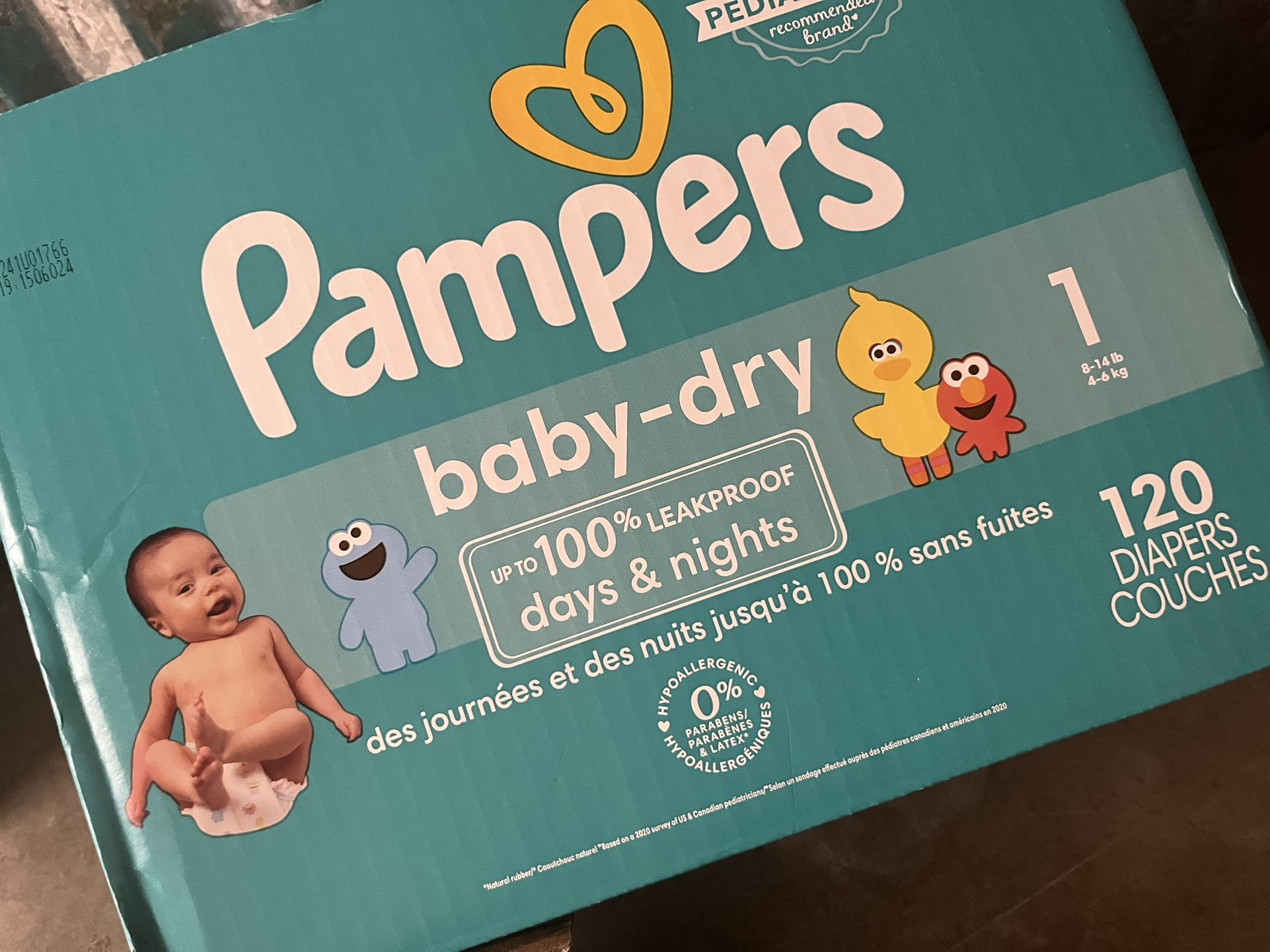 Pampers Baby-dry Size 1 (120 Count)