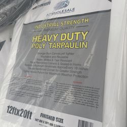 Lona Heavy Dury 12 X 20ft.