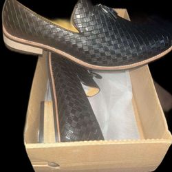 Black Leather Dress Shoes