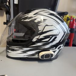 Icon Air Fader Helmet W/ Bluetooth  