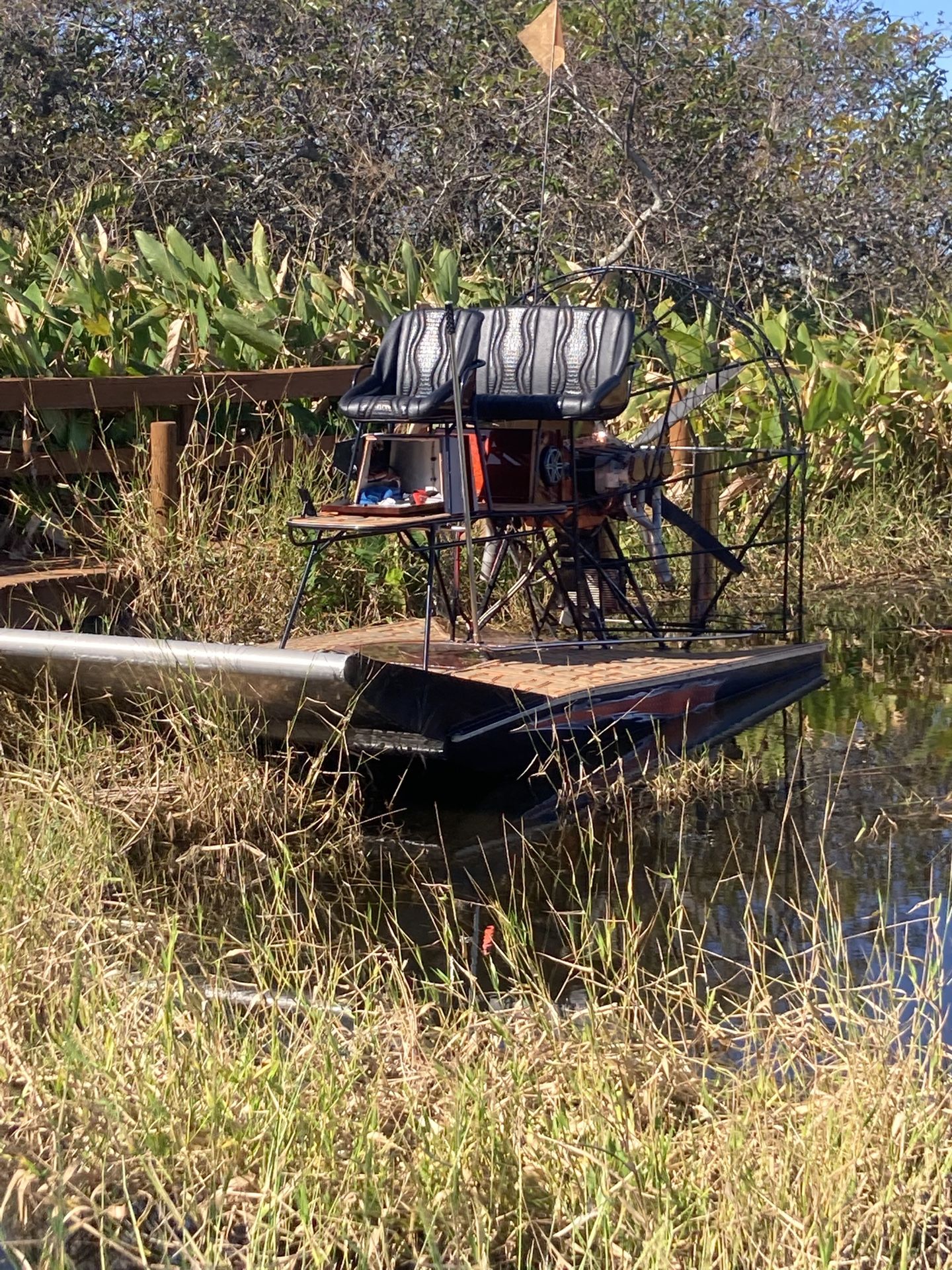 Airboat, Webb Full deck