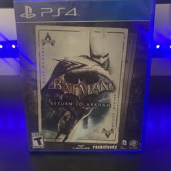 Batman Return To Arkham Collection (PS4)