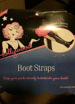 Hollywood boot straps