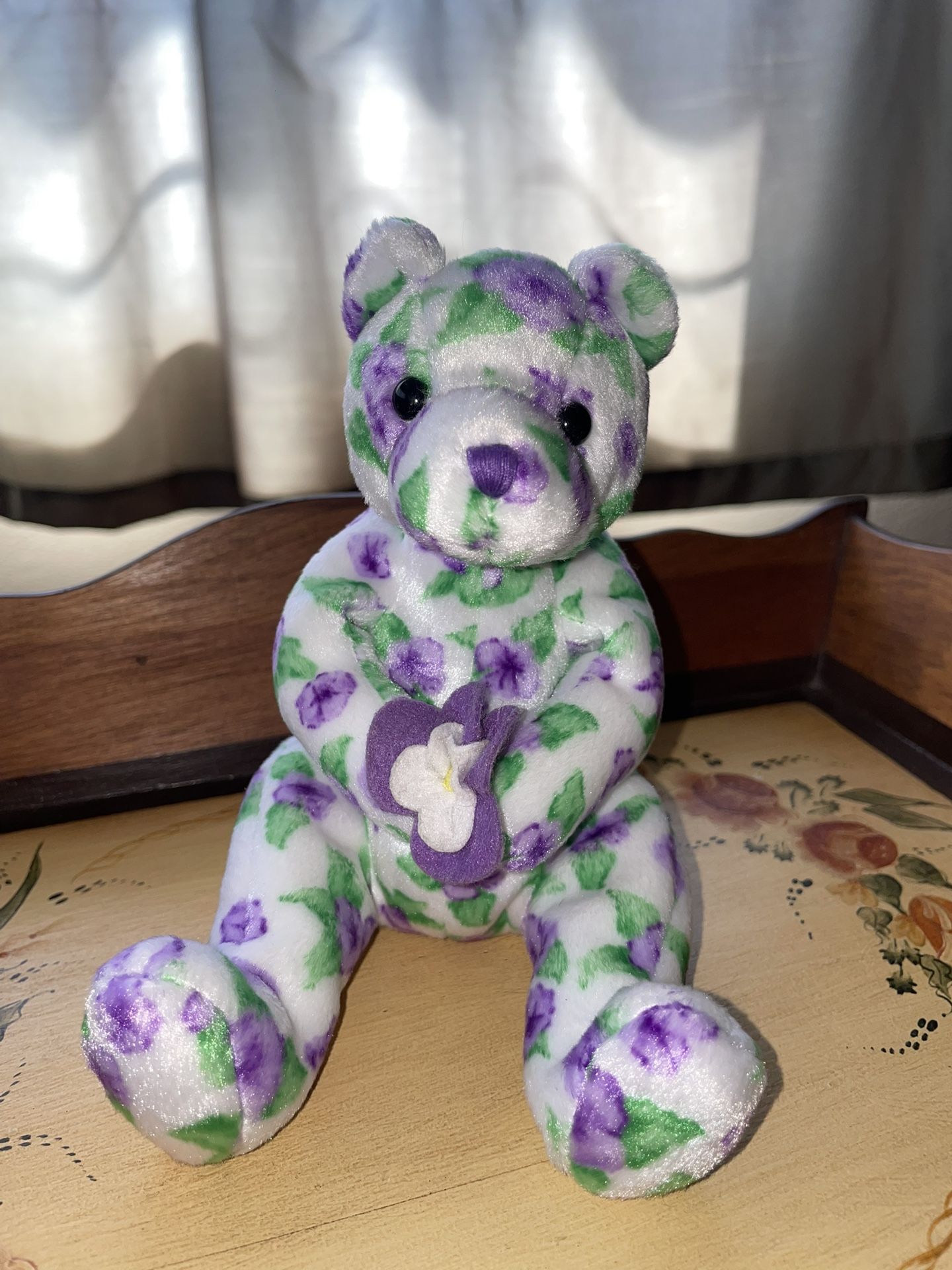 Ty Beanie Baby "Corsage" the Bear