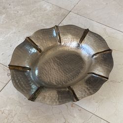 Pewter Silver serving Dish