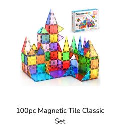 Picasso Magnetic Tiles -100 Peices 