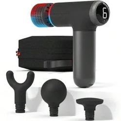 Sharper Image Powerboost Pro+ Hot & Cold Compact Deep Tissue Massage Gun