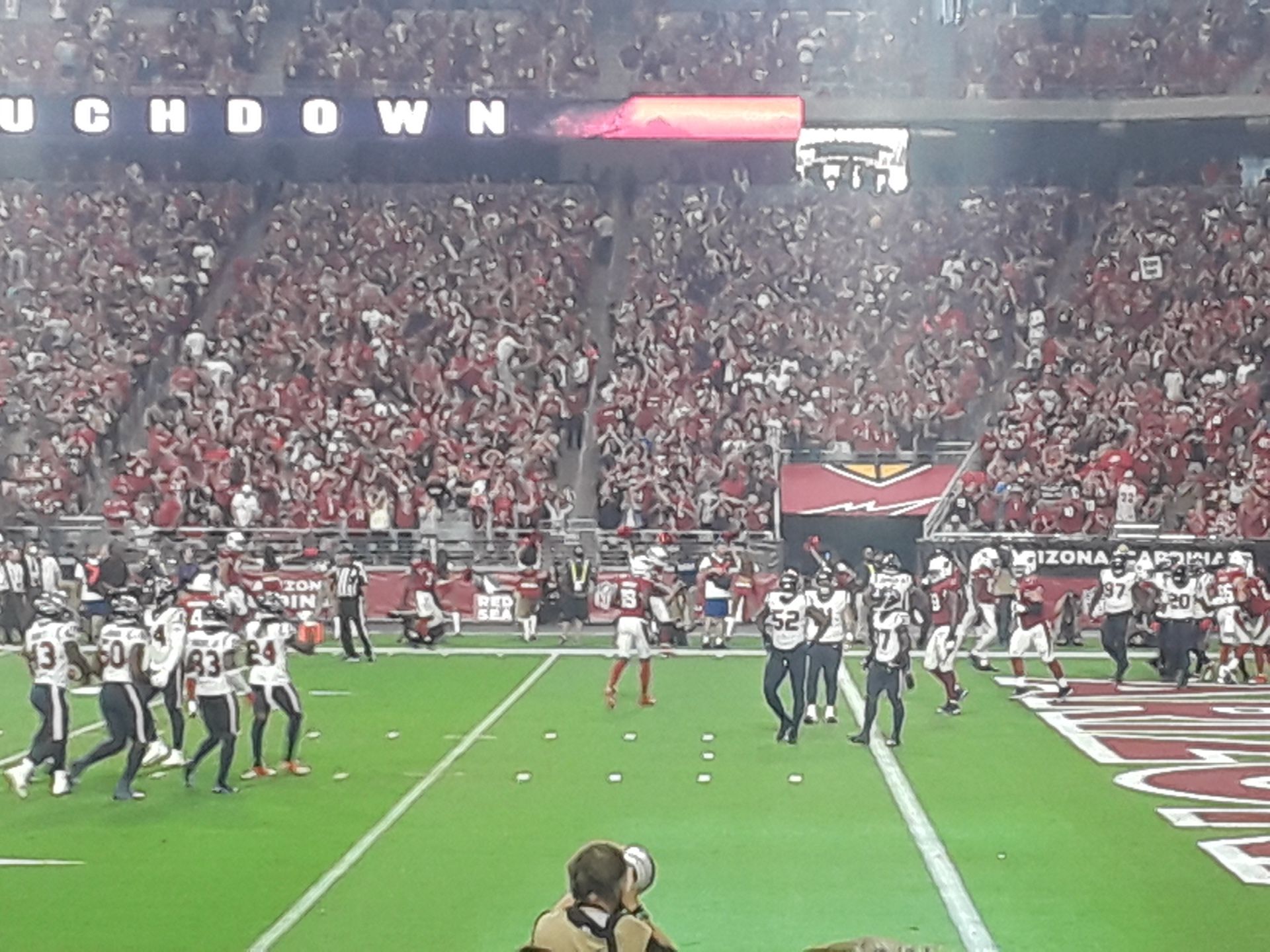 New Orleans Saints @ Arizona Cardinals Row 3 Lowers