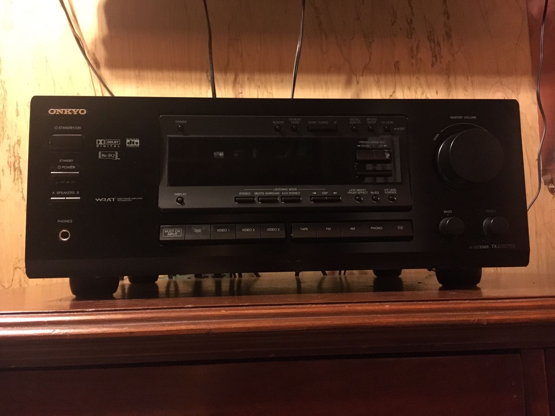 Onkyo receiver and a DCM Subwoofer