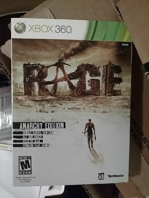 XBox 360 Rage Anarchy Edition