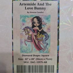 Diamond Art Club Artemide And The Love Bunny
