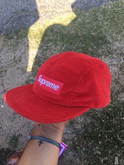 Supreme corduroy camp hat