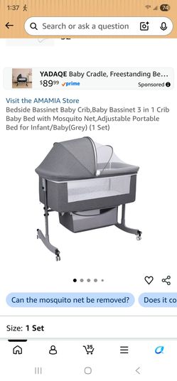 Bedside Bassinet Baby crib