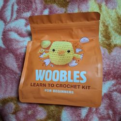 NEW Woobles Crochet Kit – Kiki the Chick – Beginner DIY Amigurumi Set Cute Fun

Learn to crochet the cutest chick ever with this brand-new Woobles Kik