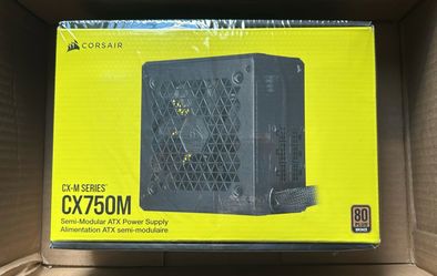 Corsair CX750M 80 Plus Bronze Semi-Modular ATX Power Supply