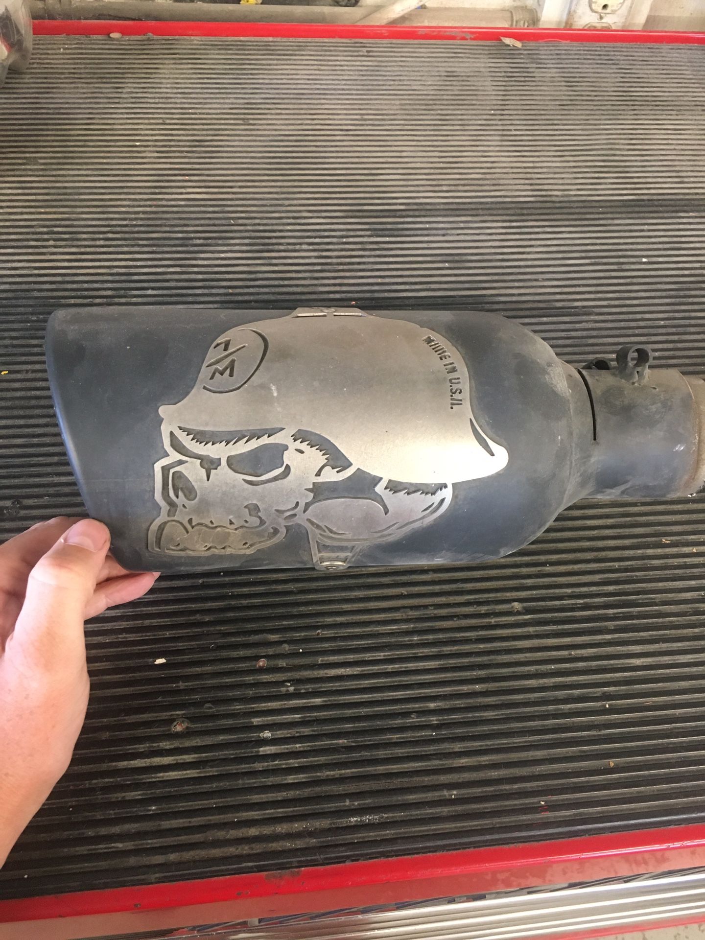 Metal Mulisha exhaust tips