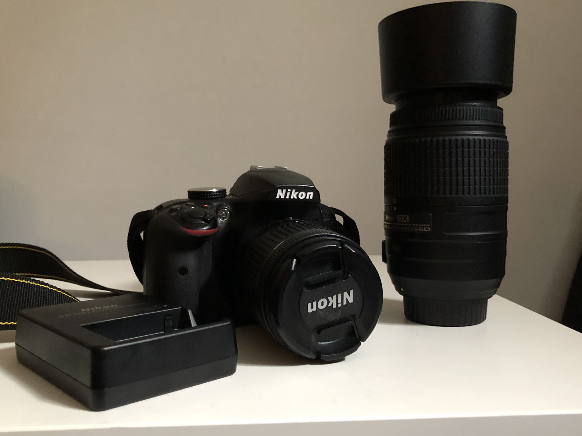 Nikon D3400 with two lens bundle