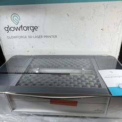 Glowforge PLUS Laser Cutter New Original Box Included Open Box .