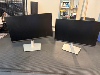 Pair of Dell Computer Monitors with Stands
