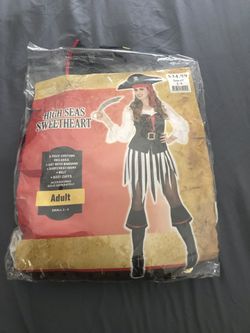 High Seas Sweetheart Costume Size Small