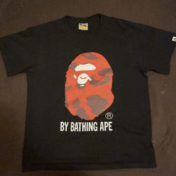 BAPE RED AND BLACK