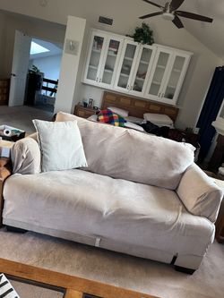 Suede Sofa Set 