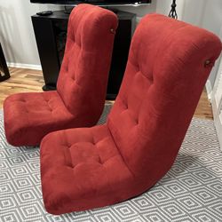 Red Gaming Rocker Chairs 