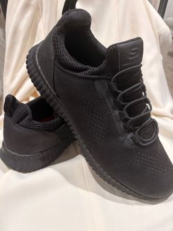SKECHERS Work Cessnock Black Slip Resistant Wide Men's Size 10 77188W/BLK
