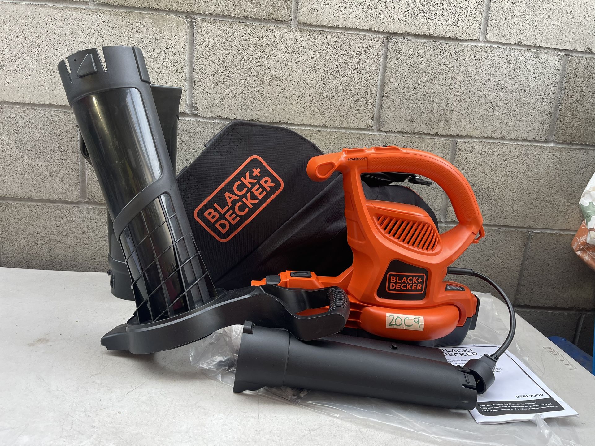 BLACK+DECKER Leaf Blower, Vacuum & Mulcher