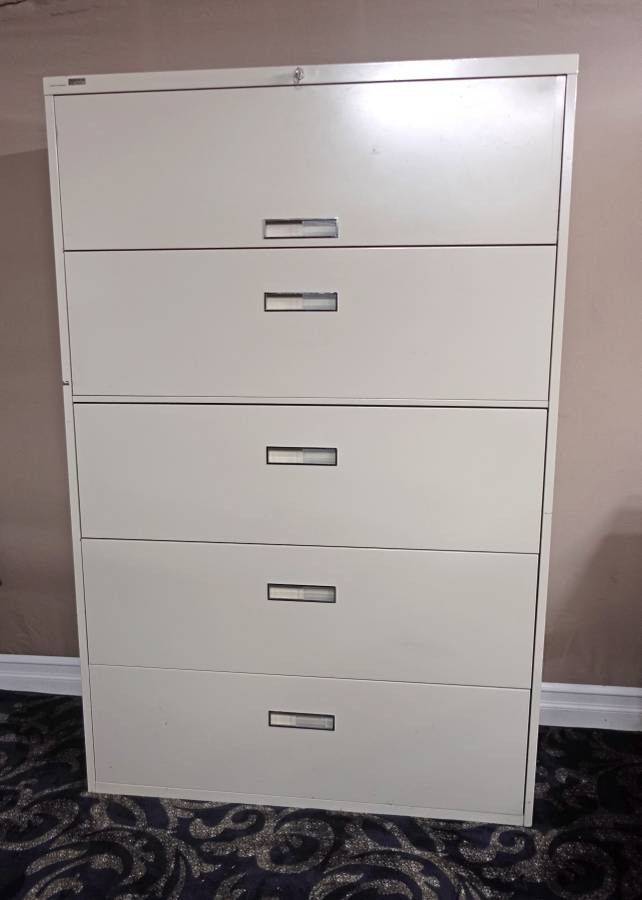 5 Drawer Lateral File Cabinet - Delivered