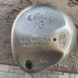 Left Handed Big Bertha 3 Wood