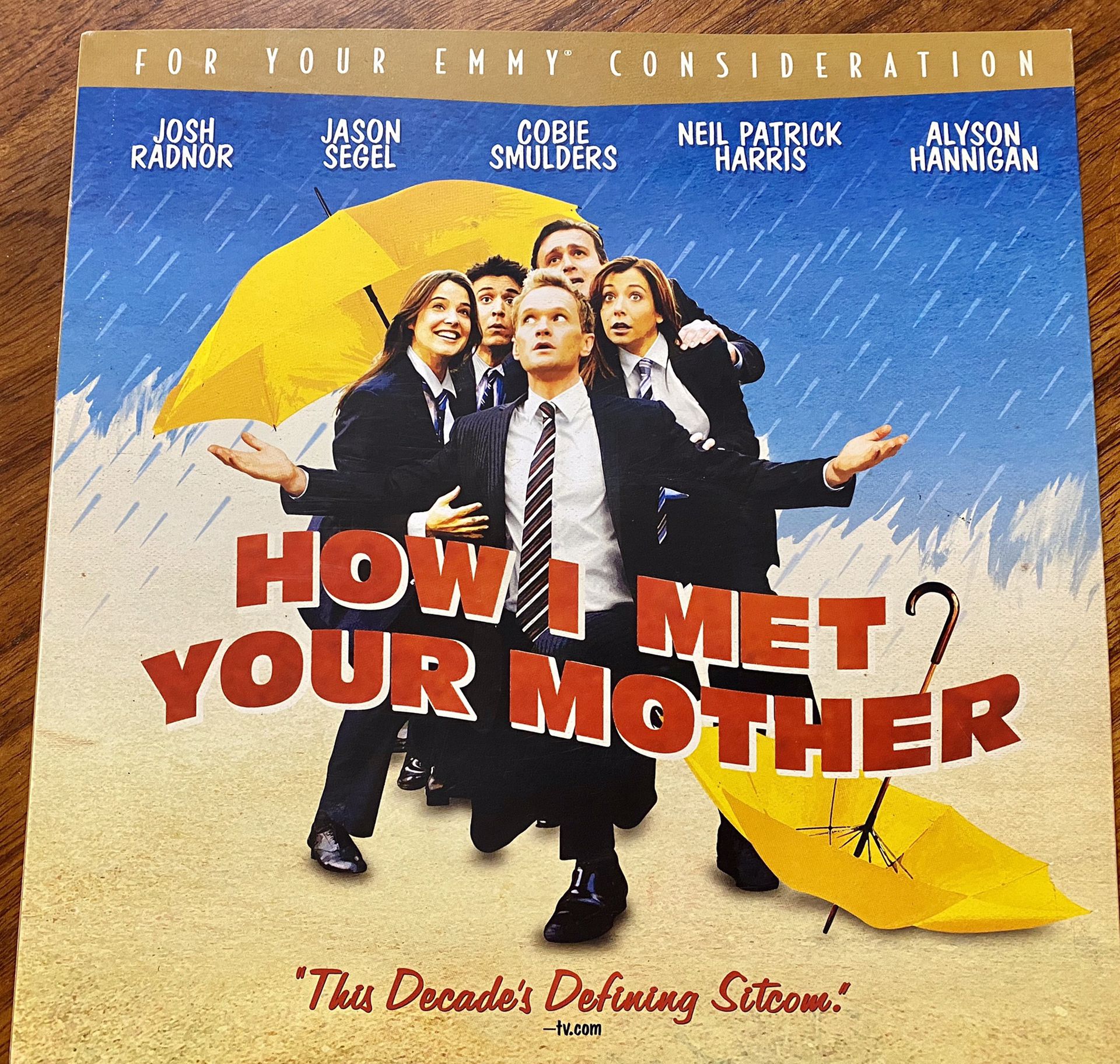 2010 EMMY CONSIDERATION “SECURE SCREENER” HOW I MET YOUR MOTHER DVD