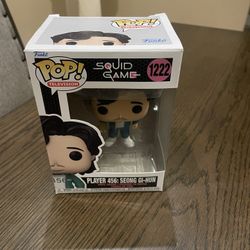 Funko POP! Television Squid Game Player 456: Seong Gi-Hun #1222. New In Box