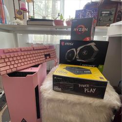 PINK PC SET : only needs motherboard 