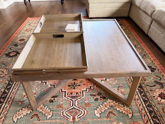 Pier 1 Imports Square Coffee Table.