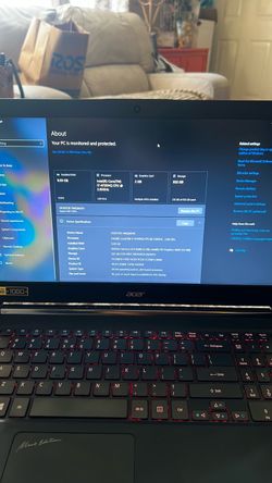 Gaming laptop