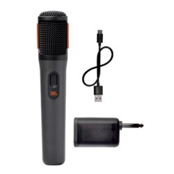 JBL Wireless Microphone + USB Adapter Receiver | OEM JBL Mic, Low-Latency Audio