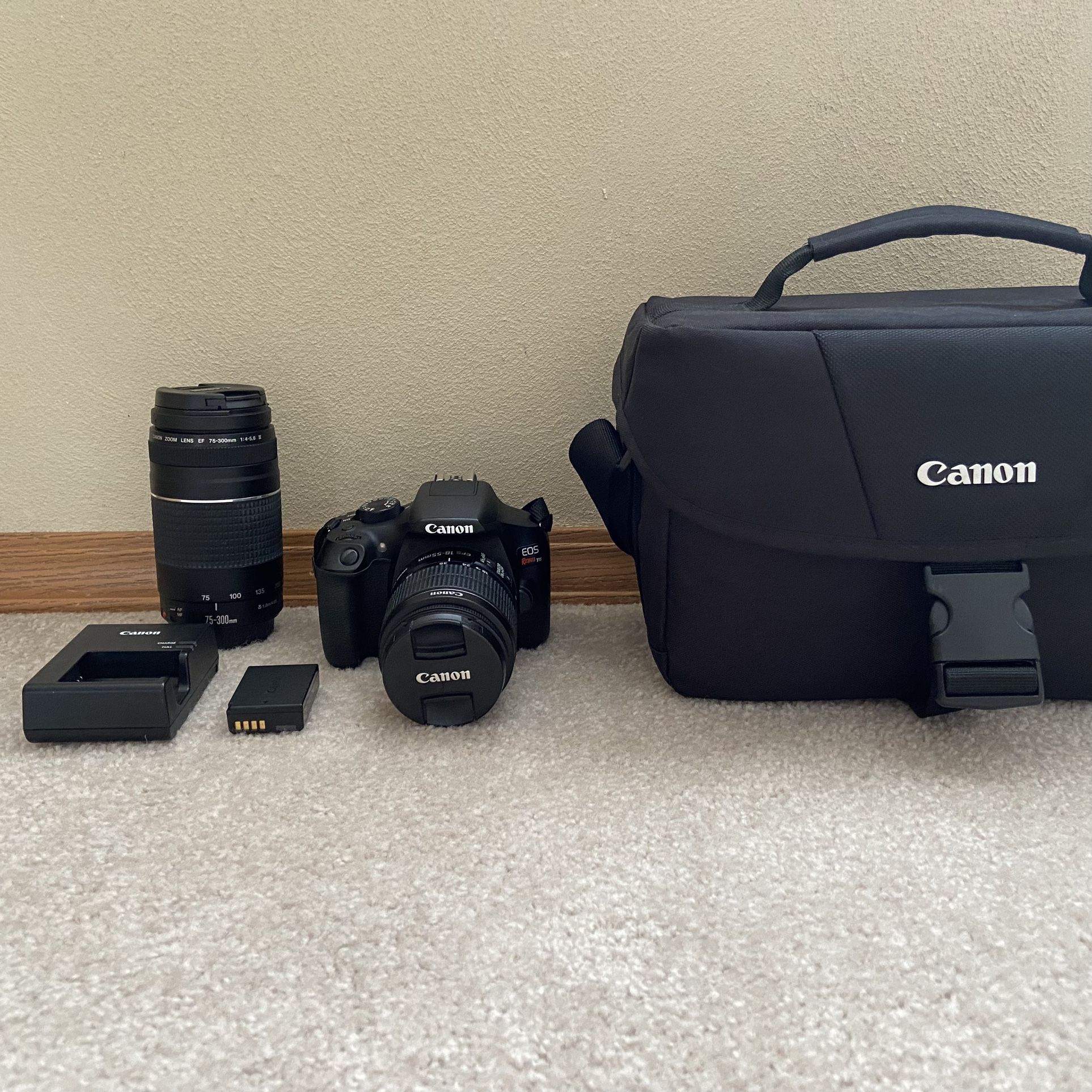 Canon Rebel T6 Digital DSLR Camera