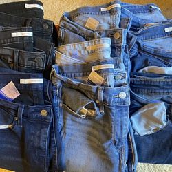 Women’s Levi Jeans $10 each 