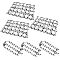 Grill Burners Briquette Tray for Alfresco Grill ALX2-30C, ALX2-42C, ALX2-42RFG, ALX2-56, ALX2-56BFG, 18.125" Accessories Ceramic Briquette BBQ Pipe Tu