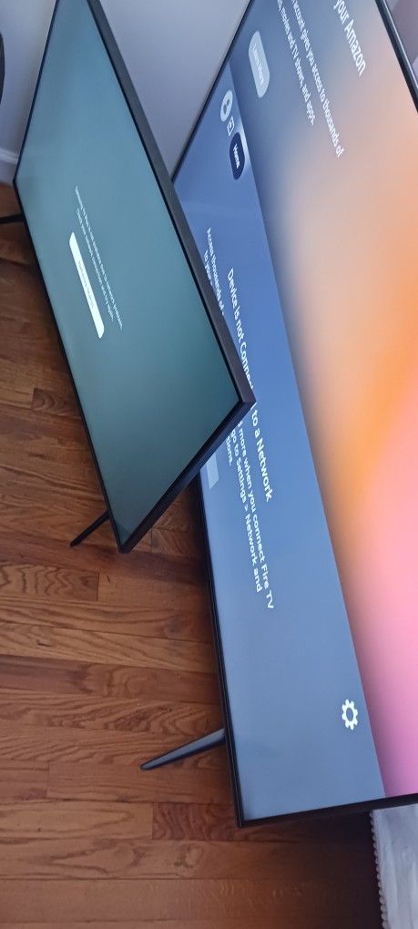 Two TV'S 65" FIRE tv And 43" Samsung