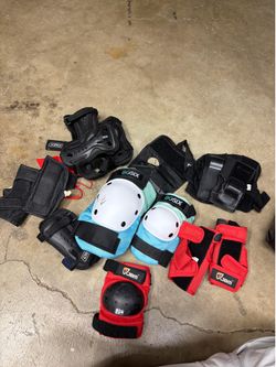 Roller  skating pads