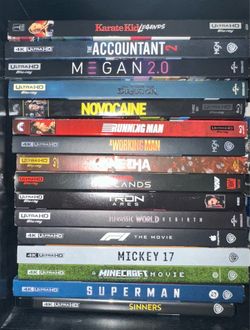 4K Blu-ray Movies