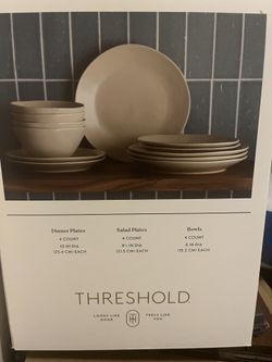 Brand New Threshold Dinnerware Set