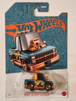 HOT WHEELS 56TH ANNIVERSARY. TOON'D 1983 CHEVY SILVERADO SQUARE BODY PICKUP.