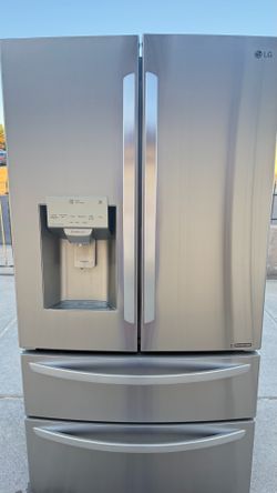 REFRIGERATOR LG 4 DOORS STAINLESS STEEL